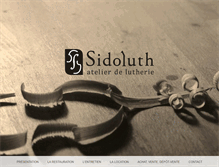 Tablet Screenshot of luthier-63.com